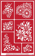 Over'N'Over Reusable Glass Etching Stencils – Durable Self-Stick Designs by OVER+%27N%27+OVER