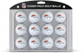 Team Golf NFL Dozen Regulation Size Golf Balls, 12 Pack, Full Color Durable Team Imprint
