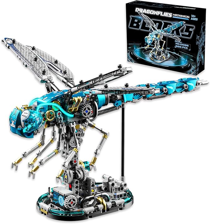 Mechanical Dragonfly Building Blocks by Loyratche