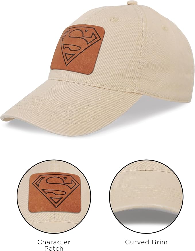 ABG Accessories Superman Hats for Men Baseball Cap