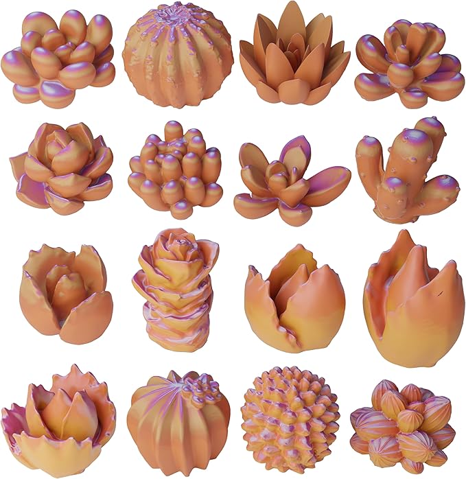 Succulent Candle Mold 16 Pcs - Image 7