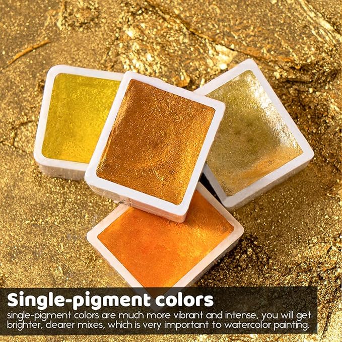 Paul Rubens Watercolor Paint, 12 Assorted Colors - Image 2