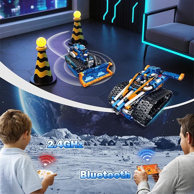 5in1 STEM Robot Building Kit, Science Kit Coding Robots Toy Set, Birthday Gifts - Image 4