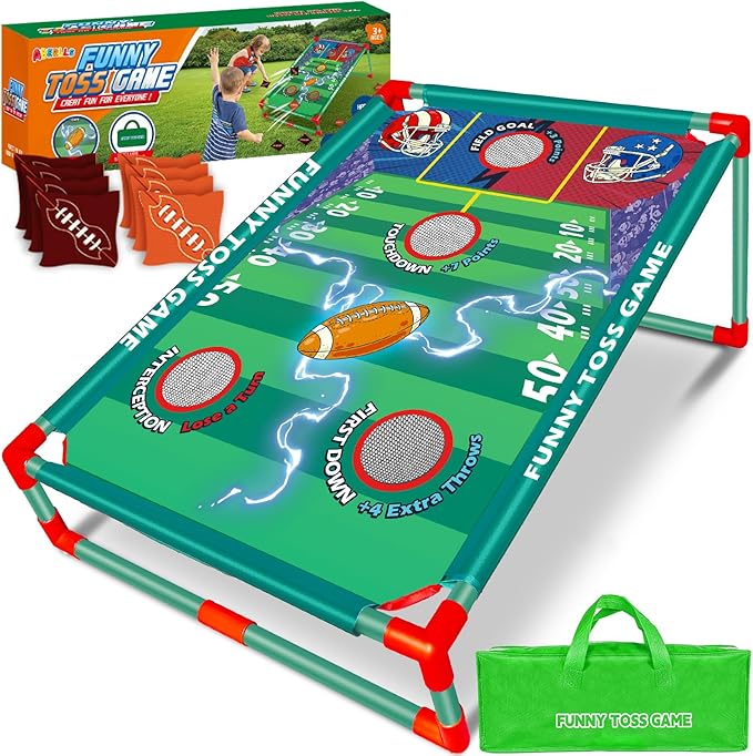 Bean Bag Toss Game for Kids, Outside Toys for 3 4 5 6 7 8 Years Old Boys Girls by ABERLLS
