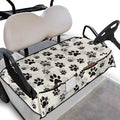 Golf Cart Seat Covers, Universal Golf Cart Seat Towel Blanket with 4 Front Pockets & Nonskid Bottom Fits for Club Car 2 Person Seats Golf Carts