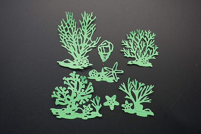 Metal Beach Shell Starfish Conch Coral Cutting Dies, Ocean Life Die Cuts - Image 4
