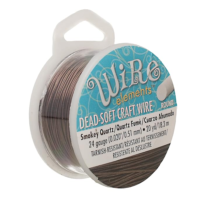 The Beadsmith Wire Elements Craft Wire – Tarnish Resistant, Soft Temper by TheBeadsmith