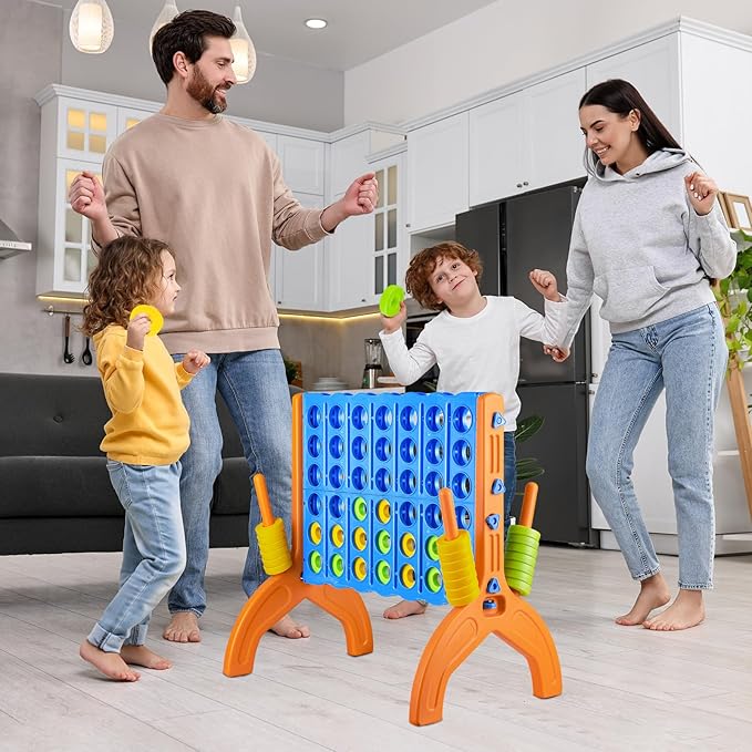 Ayeboovi Giant 4-in-A-Row, Jumbo 4-to-Score Yard Game - Image 6