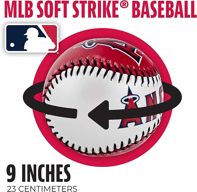 Franklin Sports MLB Team Soft Baseballs - Team Logo - Fan Shop Toy Baseball for Kids - Decoration for Desks and Office