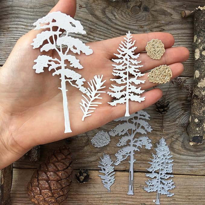 Mvchifay Cutting Dies Christmas Metal Stencils Scrapbooking Tool DIY Emboss - Image 2