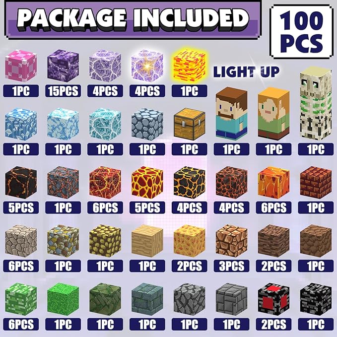 Magnetic Blocks Building Toys Set, Magnetic Building Blocks STEM Construction - Image 2