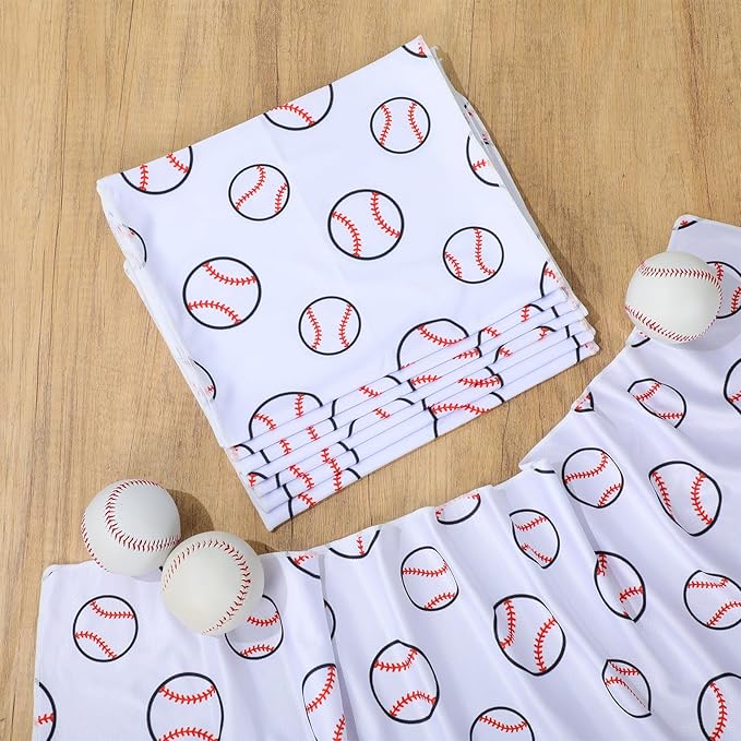 FuWeave 12 Pcs Cooling Towel 40 x 12 Inch Basketball Baseball Football Volleyball Soccer Softball Microfiber Fast Drying Towel for Gift Women Men
