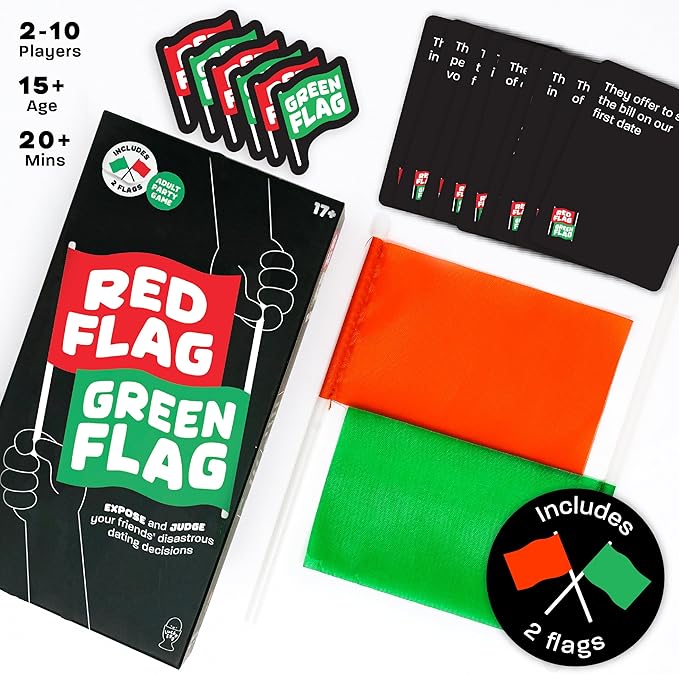 Lucky Egg - Fun Red & Green Flag Party Game - Judge Friends' Dating Decisions - - Image 2