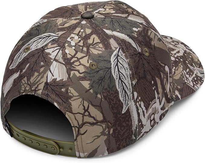 Volcom Unisex Adult Quarter Twill Hat – 6-Panel Adjustable Snapback Baseball Cap with Stone Logo