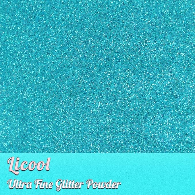 100g/3.5oz Pack Iridescent Rainbow Fine Glitter - Image 2
