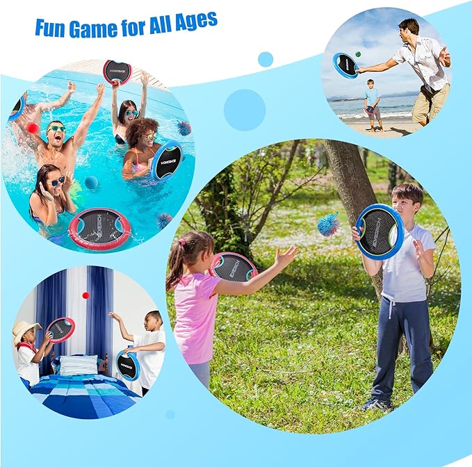 EVERICH TOY Trampoline Paddle Ball Set - Image 4