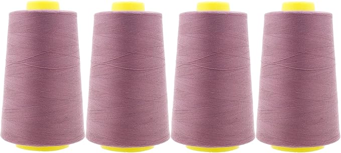 Mandala Crafts 4 Pack of Serger Threads Cones Spools by MandalaCrafts