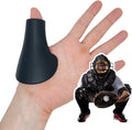 Catcher's Thumb Guard for Baseball & Softball in 2 Sizes (Adult/Youth) - Silicone Protective Shield Catching Training Aid Glove Padding Accessory Gear Protector for Palm Hand Injury & Sting Prevention