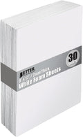 Better Office Products White EVA Foam Sheets, 30 Pack, 2mm Thick, 9 x 12 Inch by BetterOfficeProducts