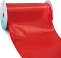 CT CRAFT LLC Satin Wired Ribbon 6 Inch x 10 Yards Red by CTCRAFTLLC