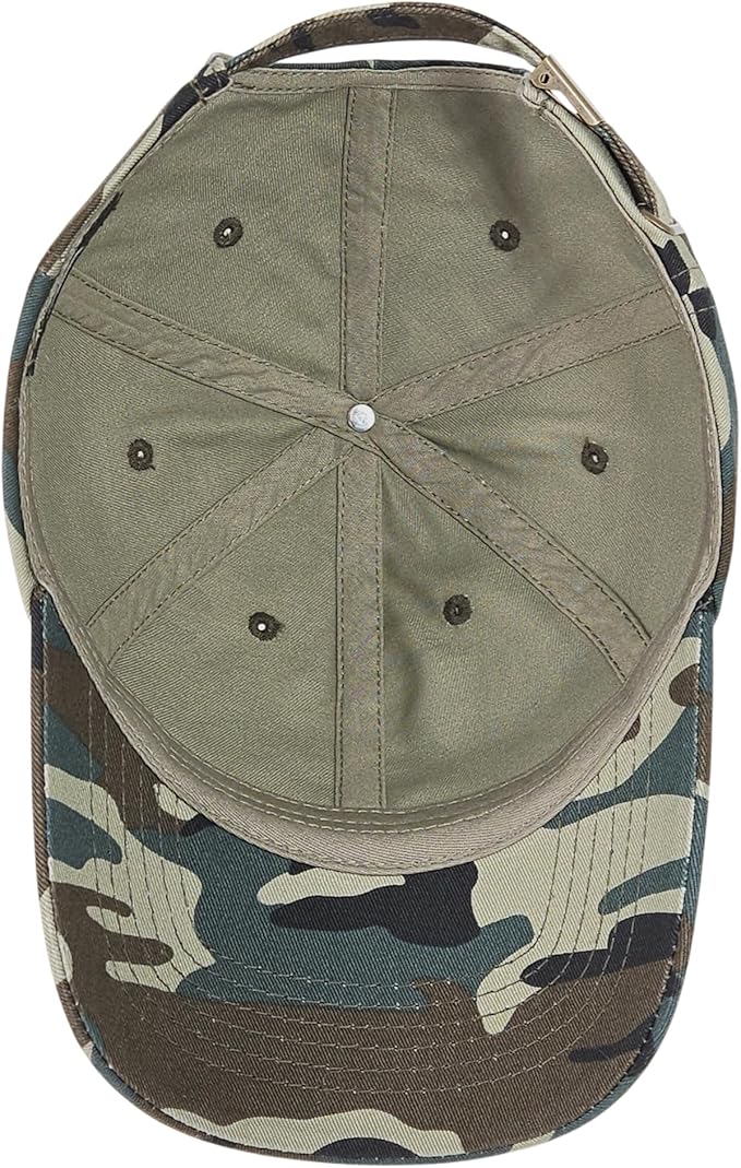 Classic Dad Hat Cotton, Low-Profile Plain Baseball Cap, Adjustable, Breathable and Packable