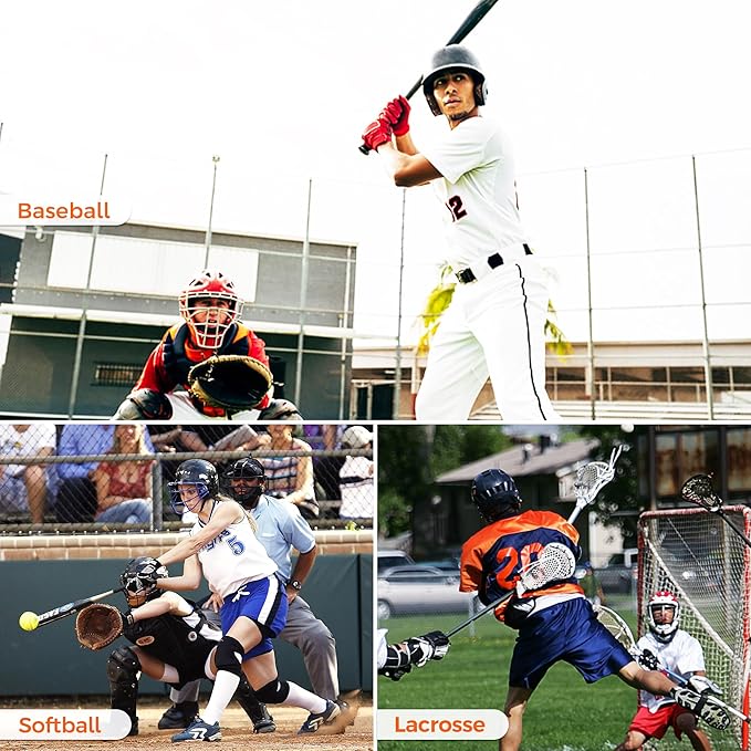 COOLOMG Baseball Softball Wrist Guards with Panel Shield Protective Handband for Batting and Fielding,1 Piece