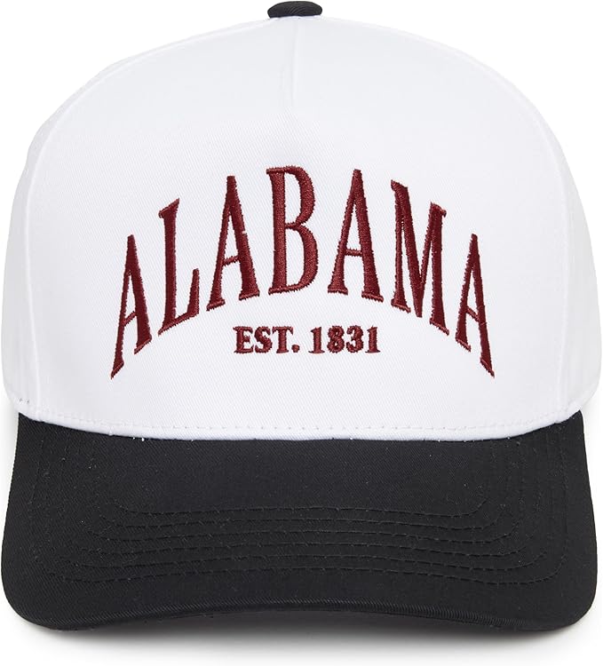 Funky Junque Trucker Hat Women Men 2-Tone Baseball Cap – Vintage Western Style Embroidered Snapback, Premium Cotton Blend
