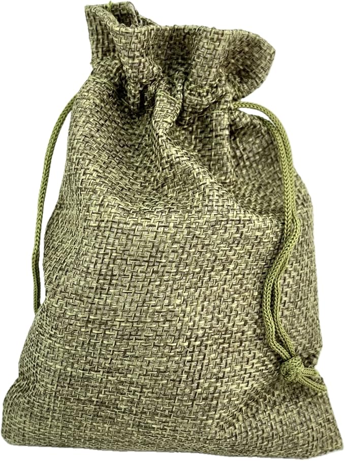 Palmhomee Pack of 25 Burlap Gift Bags by Palmhomee