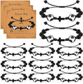 12 Set Sport Adjustable Beaded Bracelets Gifts Football Softball Soccer Volleyball Golf Basketball Hockey Bracelets for Women Men Adjustable Beaded Accessories