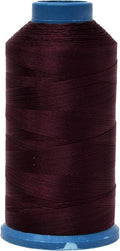 Mandala Crafts Bonded Nylon Thread Burgundy Heavy Duty Sewing Threads by MandalaCrafts