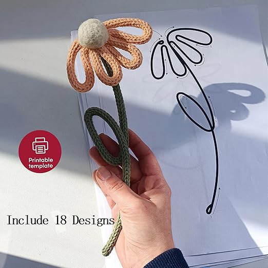 BoFUN DIY Flower Craft Kit for Adults Teens - Image 2