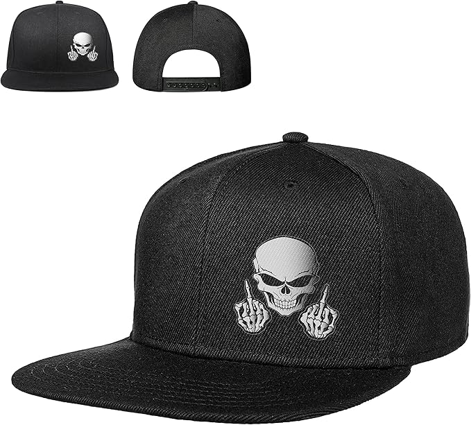 Snapback Hats for Men Mens Hats Flat Bill Snap Backpack Fitted Trucker