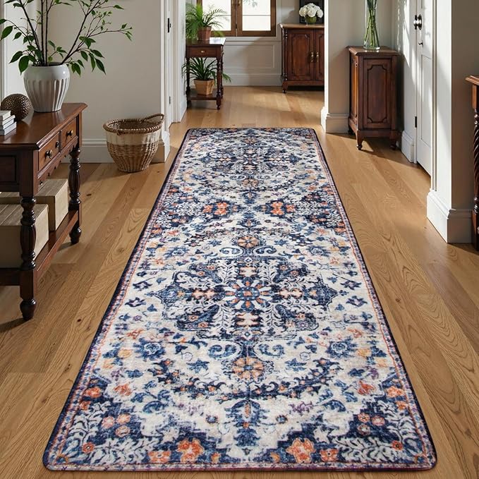 Lahome Runner Rugs for Hallway 2'8"x8', Kitchen Runner Rugs Non Skid Washable by Lahome
