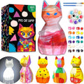 FUNZBO Paint Your Own Cat Lamp Kit by FunzBo