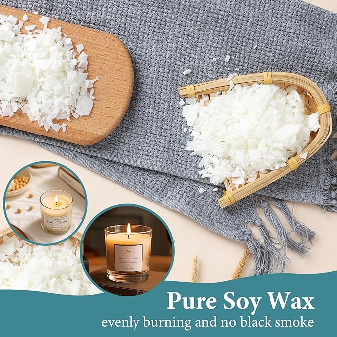 SAEUYVB Candle Making Kit, Soy Wax - Image 3