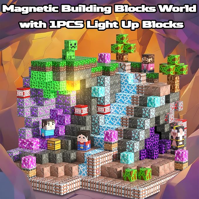 Magnetic Blocks, Stacking Magnets - Image 5