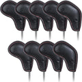 Craftsman Golf Embossed No. Black Cyan Golf Club Iron Headcovers Set for Ping Callaway Mizuno Taylomade Etc.