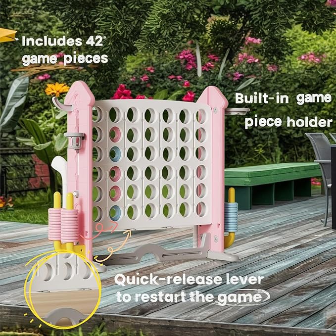UNICOO Giant 4 in A Row Game - Image 6