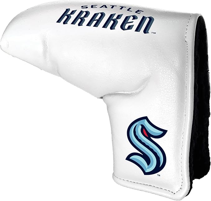 Team Golf NCAA Tour Blade Putter Cover (White), Fits Most Blade Putters, Scotty Cameron, Taylormade, Odyssey, Titleist, Ping, Callaway