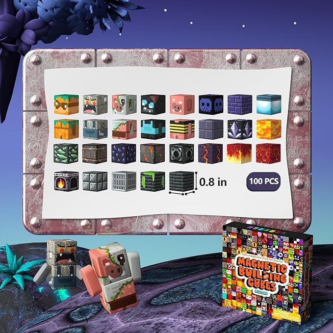 idoot 100PCS Magnetic Blocks - Image 4