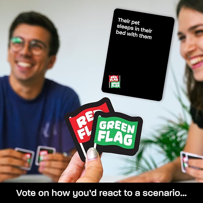 Lucky Egg - Fun Red & Green Flag Party Game - Judge Friends' Dating Decisions - - Image 4
