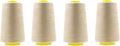 Mandala Crafts 4 Pack of Serger Threads Cones Spools by MandalaCrafts