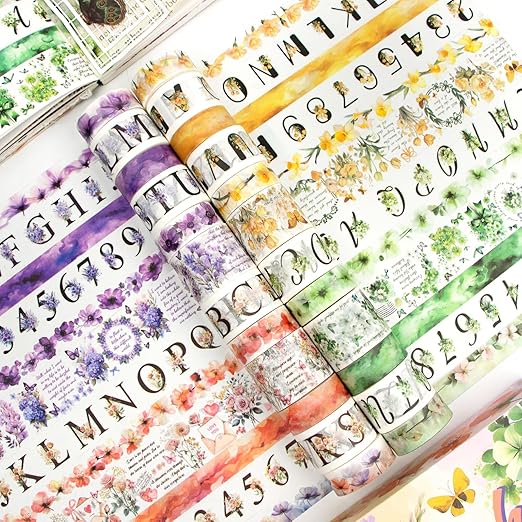 24 Rolls Washi Tape Set - Image 4