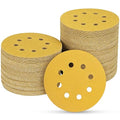 100PCS 5 Inch 8 Hole Sanding Discs 150 Grit by POTUINOM