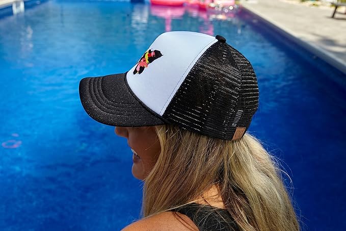 Funky Junque Premium Mesh Snapback Trucker Hat - Stylish Comfort for All - Patriotic, Humor & More
