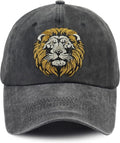 Unisex Adjustable Animal Hat for Men Women, Classic Cotton Wild Animals Embroidered Baseball Cap