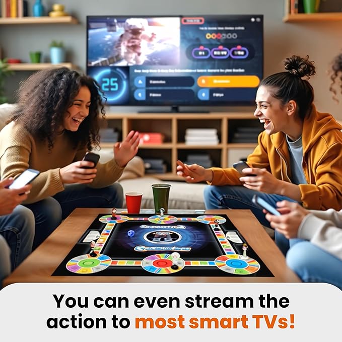 Outsmarted - The App-Connected TV Quiz-Show Board Game | Kids, Teens & Adults | - Image 6