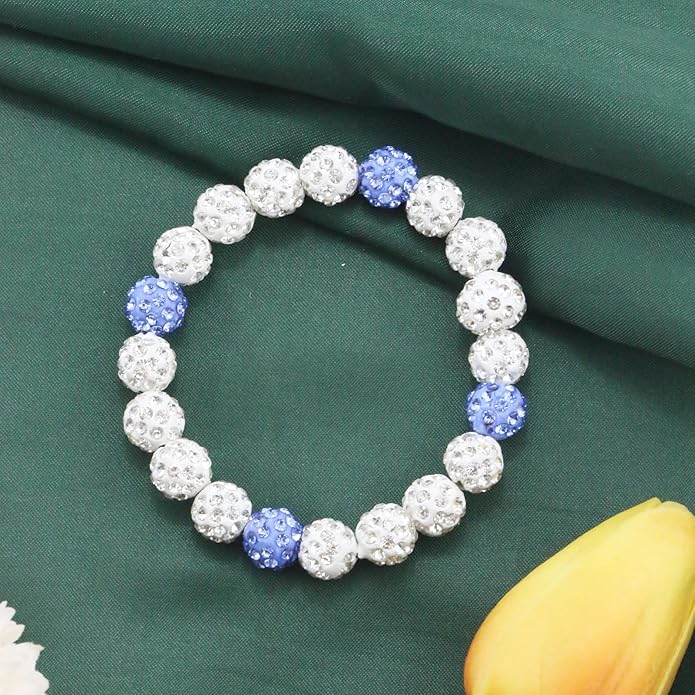 Baseball Bracelet for Women Men Baseball Mom Accessories Essentials Stuff Sparking Bead Bracelet Jewelry Baseballs Sport Fan Bracelet for Sports Game Team