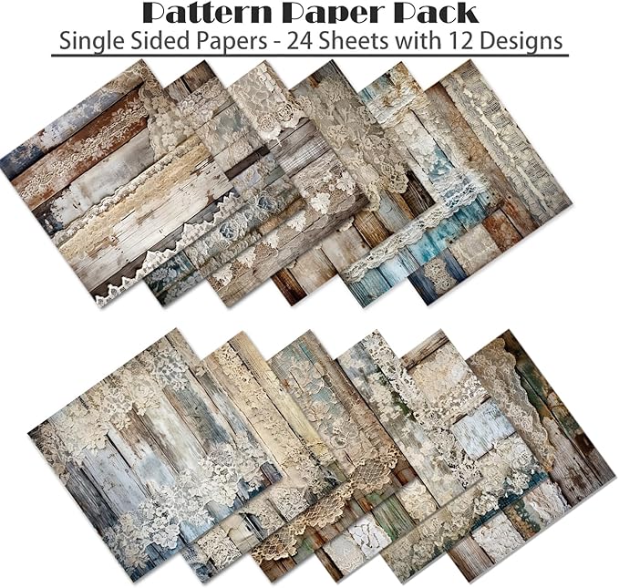 YASMEN Scrapbook Paper Pad 6"6" - Image 6