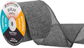 Mandala Crafts Gray Burlap Ribbon 3 Inches Wide Jute Ribbons by MandalaCrafts